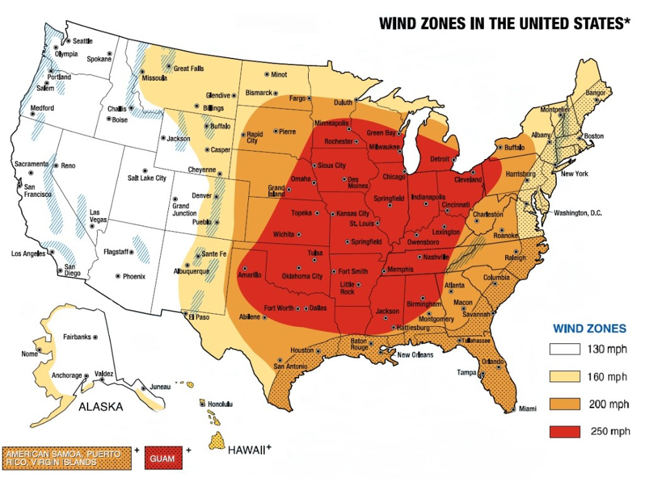 Aashto Wind Zone Map